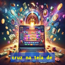 cruz na tela de cruz das